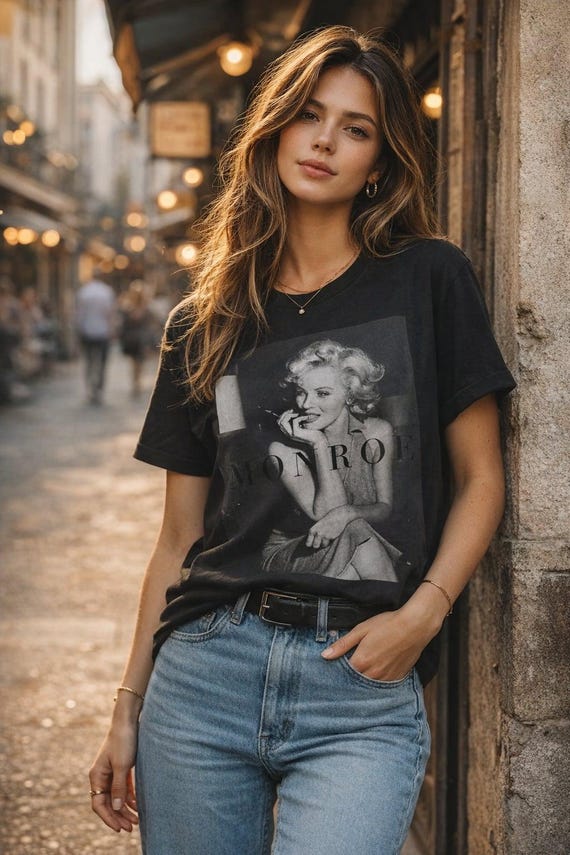 Vintage Marilyn Monroe Tee | Retro Hollywood Icon Shirt