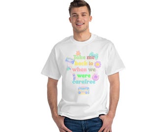 Retro Graphic T-Shirt: Cotton-Blend Vintage Style