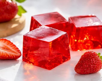 Receta de gelatina de fresa bariátrica en PDF | Postre rico en proteínas y sin azúcar | Refrigerio postoperatorio | Receta fácil y saludable de gelatina