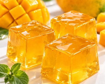 Ricetta PDF per gelatina di mango bariatrica | Dessert ad alto contenuto proteico | Dieta post-operatoria | Cibo morbido e facile da preparare | Senza cottura, ideale per la perdita di peso