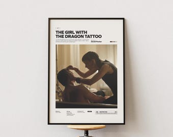 ドラゴン・タトゥーの女 映画ポスター - ダニエル・クレイグ