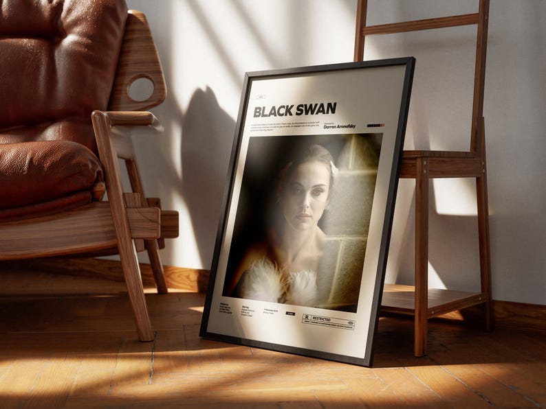 Black Swan Poster, Natalie Portman as Black Swan Print, Darren ...