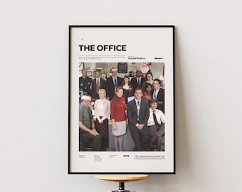 The Office Poster, Michael Scott Poster, Iconic TV Series Artists Print, Movie Decor