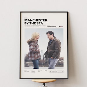 Póster de la película Manchester by the Sea / Impresión de póster de Manchester by the Sea / Póster de diseño especial / Impresión en papel brillante de la película Drama Masterpiece