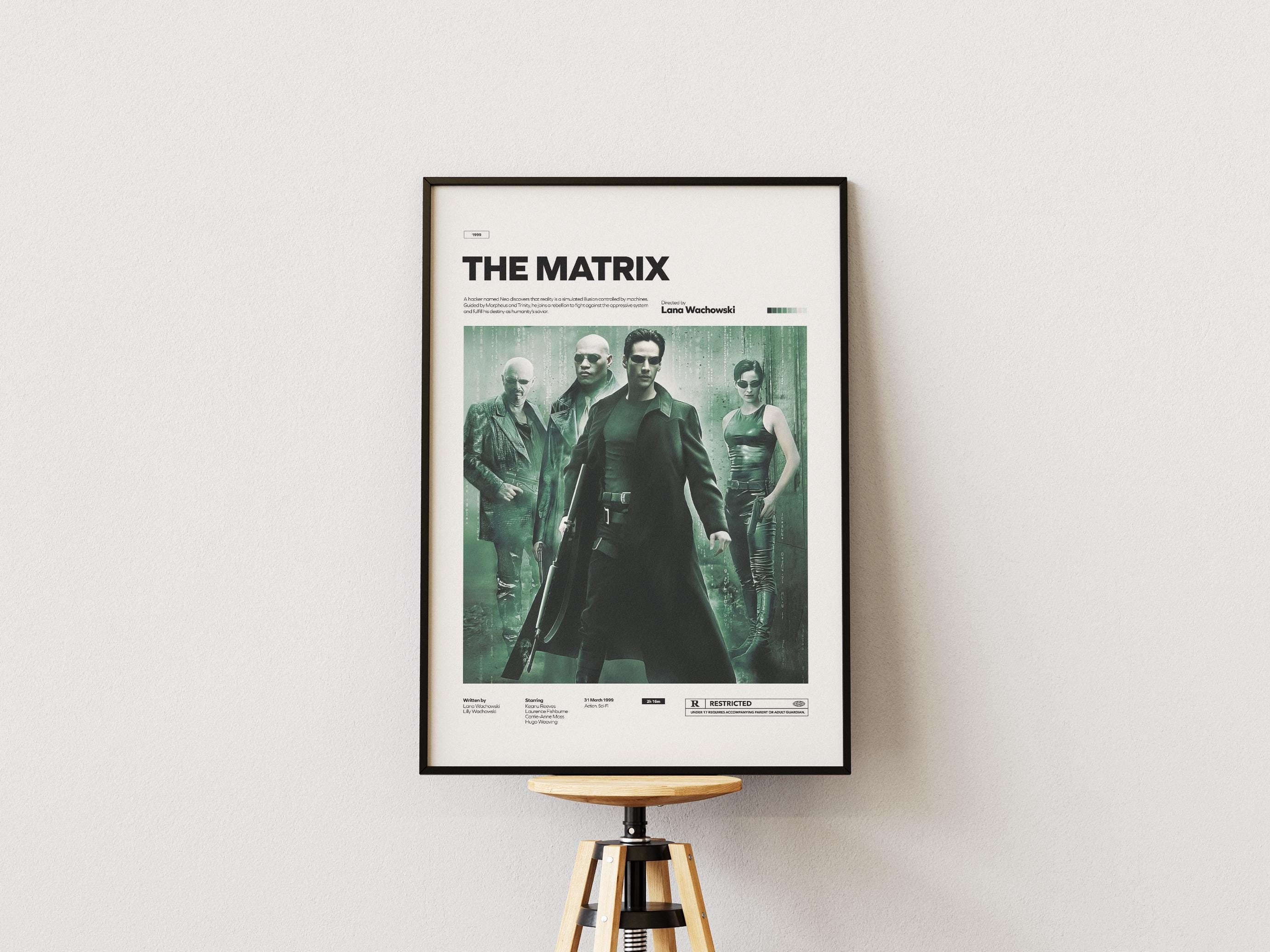 Matrix movie poster - Etsy 日本
