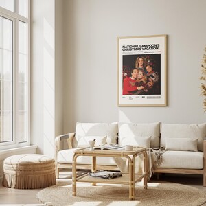National Lampoon’s Christmas Vacation Poster, Chevy Chase Movie, Christmas Film Poster