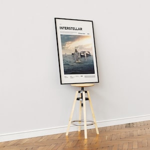 Interstellar Movie Poster | Christopher Nolan's Interstellar Poster Print | Special Design Poster | Glossy Paper Poster | Wall Decor Idea