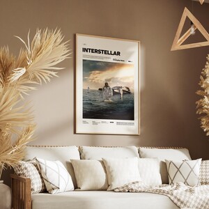 Interstellar Movie Poster | Christopher Nolan's Interstellar Poster Print | Special Design Poster | Glossy Paper Poster | Wall Decor Idea