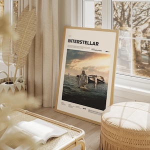 Interstellar Movie Poster | Christopher Nolan's Interstellar Poster Print | Special Design Poster | Glossy Paper Poster | Wall Decor Idea
