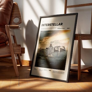Interstellar Movie Poster | Christopher Nolan's Interstellar Poster Print | Special Design Poster | Glossy Paper Poster | Wall Decor Idea