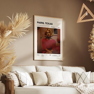 Paris, Texas Movie Poster | Wim Wenders's Paris, Texas Poster Print | Special Design Film Poster | Glossy Paper Poster | Gift Poster Idea