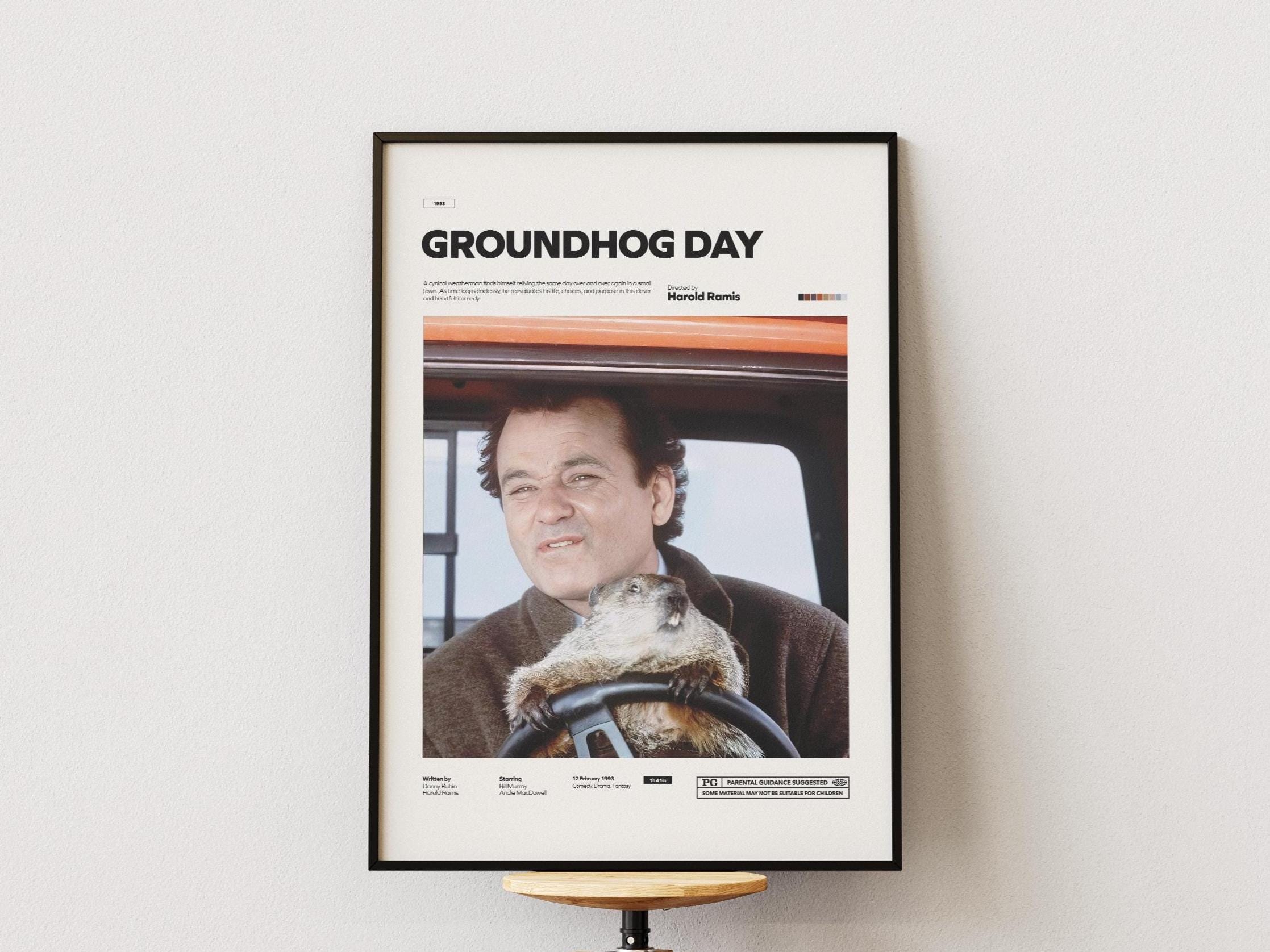Groundhog day poster - Etsy 日本