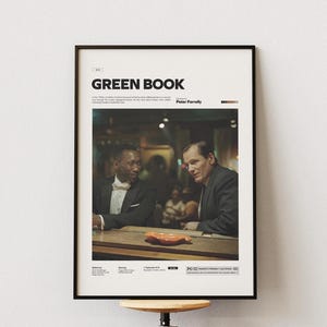 Green Book Movie Poster - Etsy