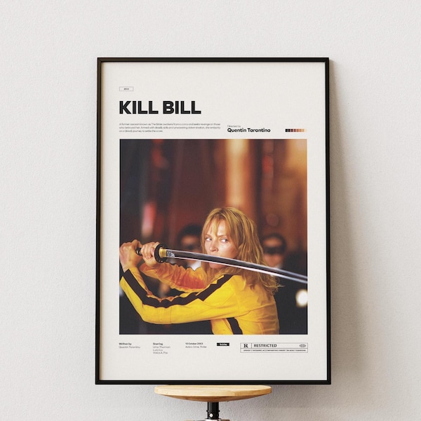 Kill Bill Poster - Etsy