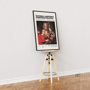 National Lampoon’s Christmas Vacation Poster, Chevy Chase Movie, Christmas Film Poster