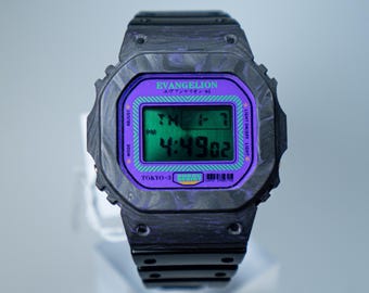 Custom Casio DW5600 EVA Edition - Etsy