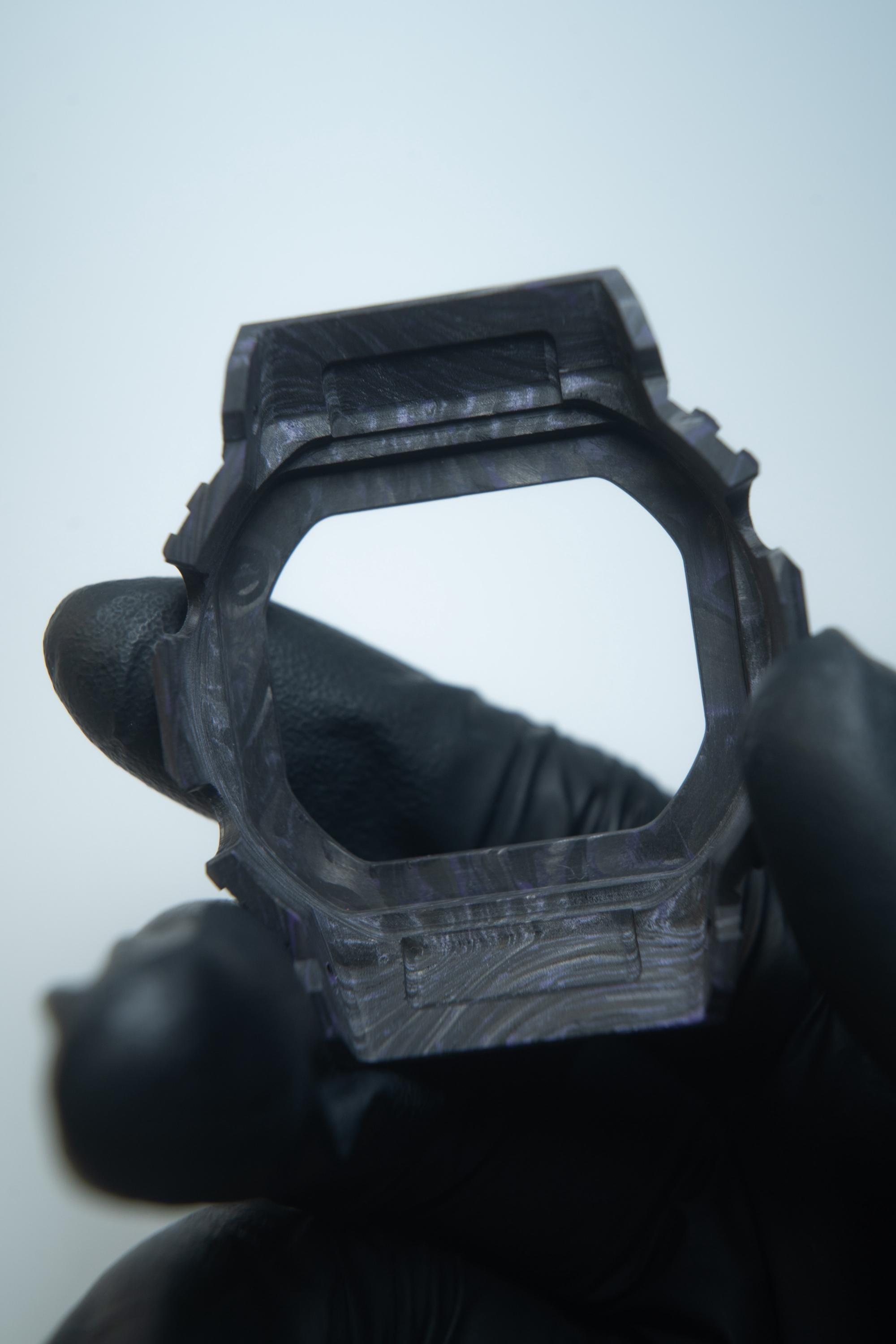 NTPT Luminous Carbon Fiber Bezel for DW-5600 / GWB-5600