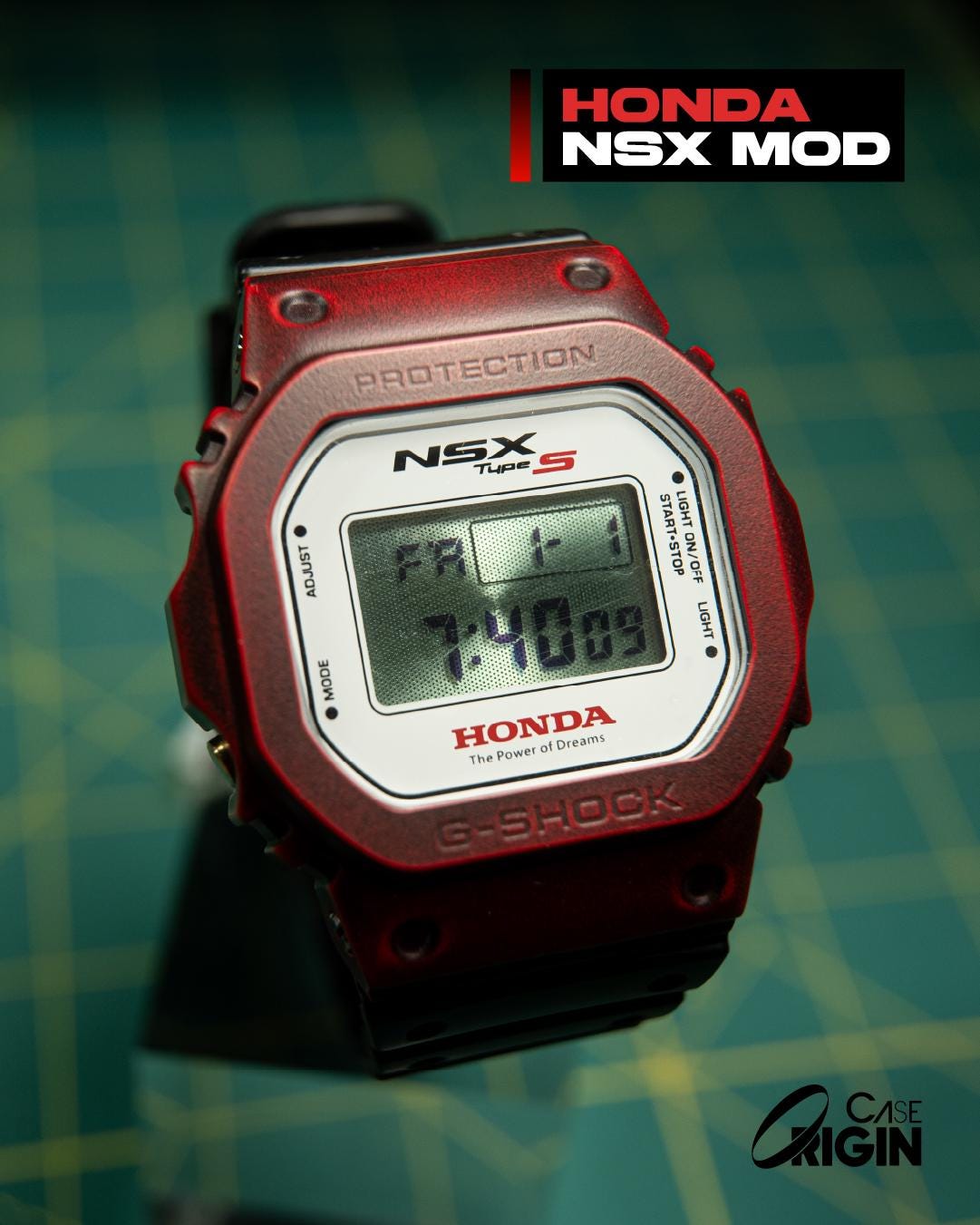 Casio DW5600 Honda NSX Mod - Etsy