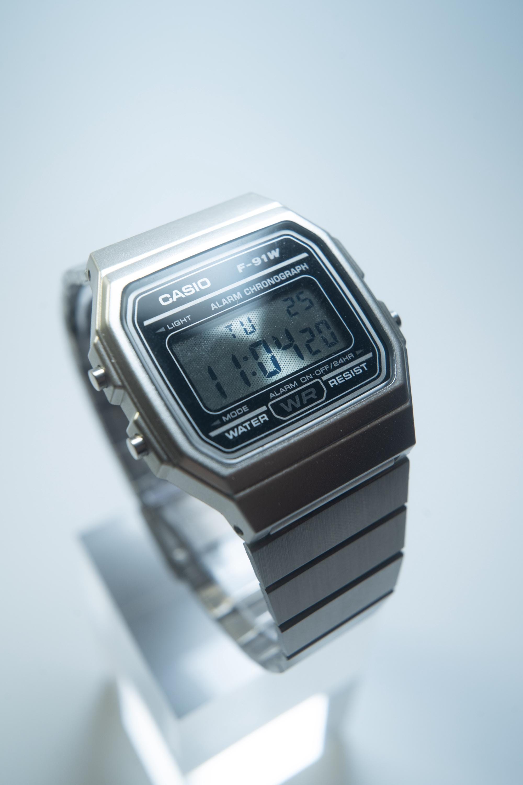 Stainless Steel Casio F91w Change Time Turnkey Solutions Jual