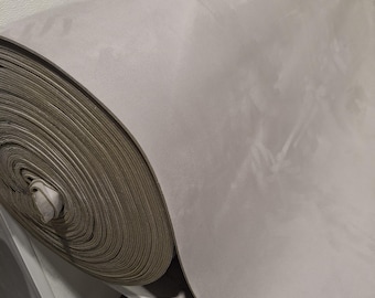 Gray Stretch Suede Headliner Fabric, Auto Upholstery