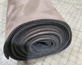 Brown Stretch Suede Car Headliner Fabric:  Automotive Upholstery