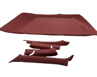 Maroon Headliner Fabric: Automotive Upholstery Headliner, 60" Wide