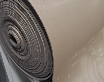 Beige Stretch Suede Headliner Fabric: Automotive Upholstery
