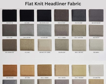 Flat Knit Headliner Fabric: Car & Truck Upholstery Roof fabric