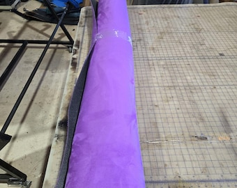 Suede Purple Headliner Fabric, Stretch Suede Headliner Material with Foam Backing, High-Quality Car Interior Fabric, Truck Interior Fabric