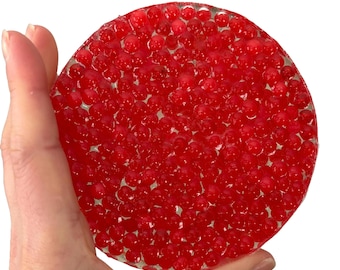 Almohadilla reutilizable para picar con MÁS DE 300 CUENTAS, biodegradable, excelente alivio del estrés, juguete antiestrés, para picar, alivio de la ansiedad, excelente para las habilidades motoras finas.