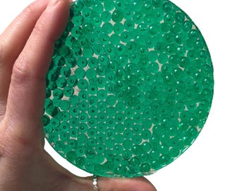 Reuseable Picky Pad w/ OVER 300 BEADS, biodegradable, great stress relief, fidget toy, picking, anxiety relief, great for fine motor skills!
