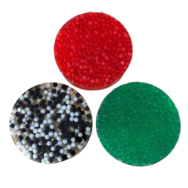 Reuseable Picky Pad w/ OVER 300 BEADS, biodegradable, great stress relief, fidget toy, picking, anxiety relief, great for fine motor skills! image 7