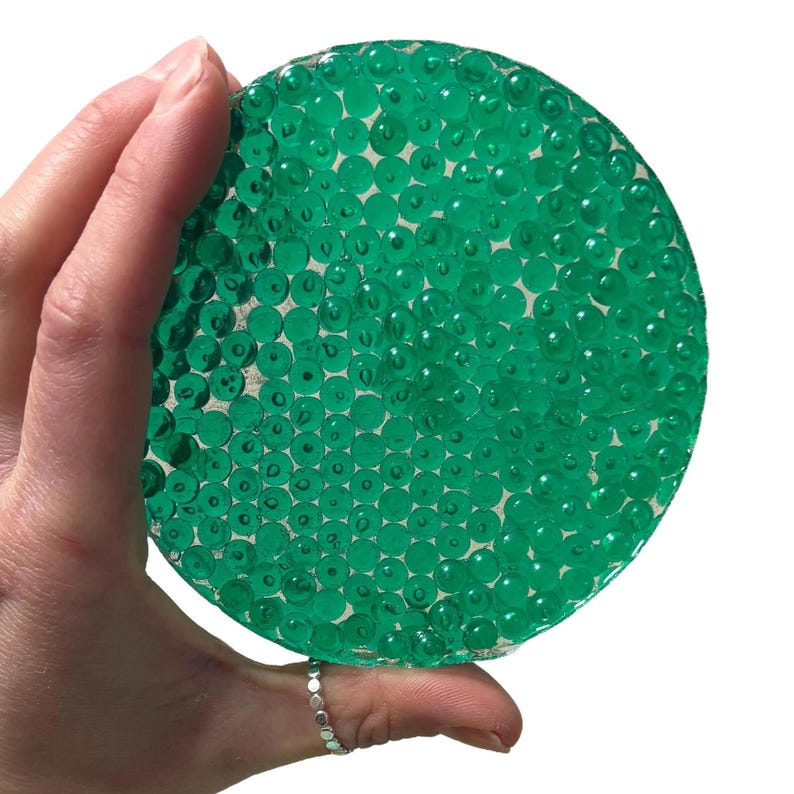 Reuseable Picky Pad w/ OVER 300 BEADS, biodegradable, great stress relief, fidget toy, picking, anxiety relief, great for fine motor skills! image 2