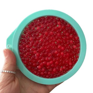 Reuseable Picky Pad w/ OVER 300 BEADS, biodegradable, great stress relief, fidget toy, picking, anxiety relief, great for fine motor skills! image 4