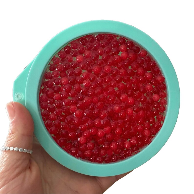 Reuseable Picky Pad w/ OVER 300 BEADS, biodegradable, great stress relief, fidget toy, picking, anxiety relief, great for fine motor skills! image 4