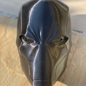 Helm rode kap: 3D-geprint, onbewerkte print
