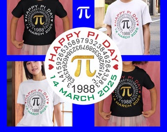 Feliz Día de Pi 2026 SVG, Camiseta para Profesor de Matemáticas, PNG para Sublimación (Archivos Digitales)