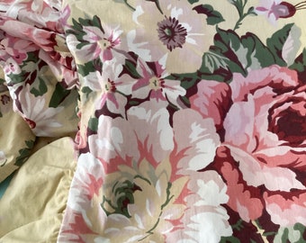 Ralph Lauren PILLOW SHAMS Brooke Sophie Vintage Floral Pattern Ralph Lauren Country Cottage