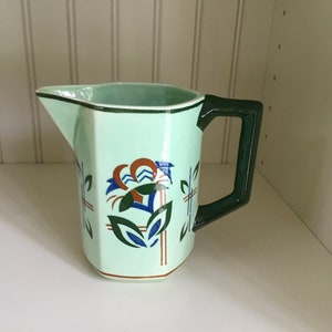 Vintage T.B.I Co. German Art Deco Pitcher