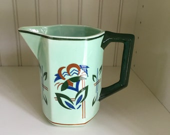 Vintage T.B.I Co. German Art Deco Pitcher