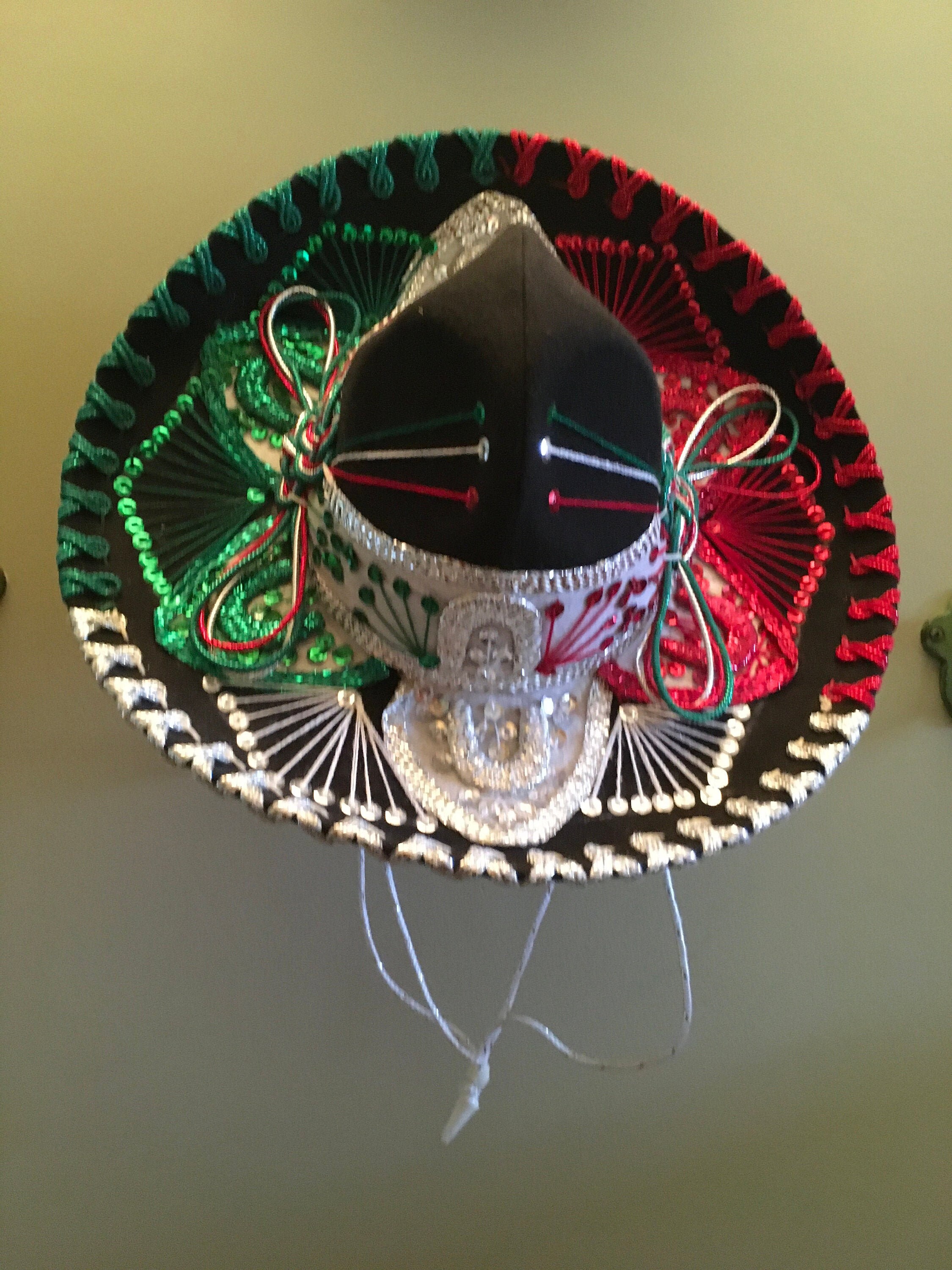 Vintage PIGALLE MEXICAN Red Green 