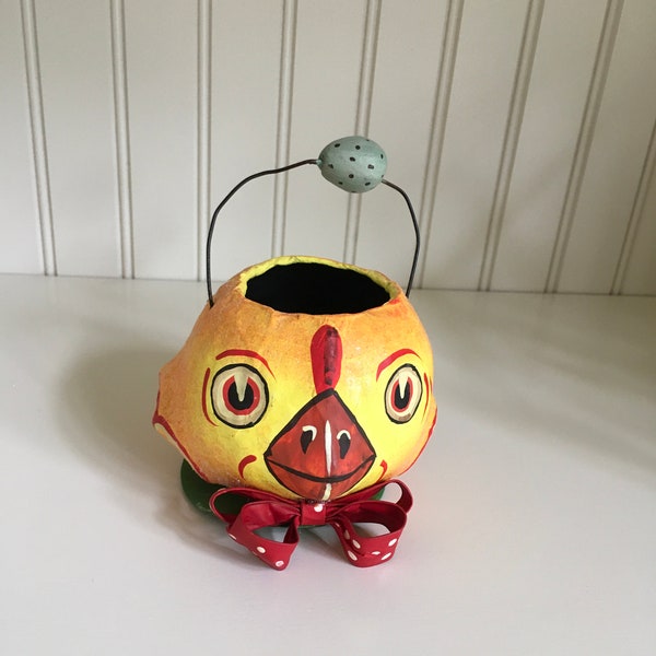 Paper Mache Bird Etsy