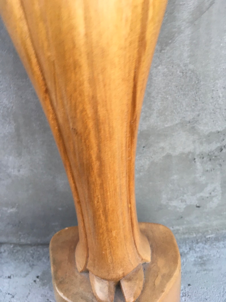 Vintage Virgin Mary Our Lady Of Grace 20  Tall Madonna  image 4