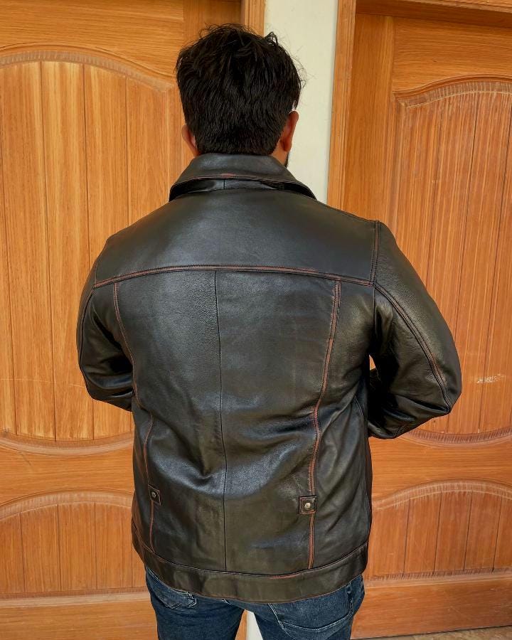ジャケット・アウター NO,NO,YES! LEATHER JACKET HORSE-HIDE BLK
