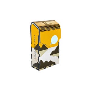 Portasigarette Boho Sun & Moon – Portasigarette in legno fatto a mano