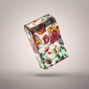 Flowers CIGARETTE CASE, Retro Zigarettenetui, Vintage Zigarettenetui,Visitenkartenetui,Zigarettenspitze