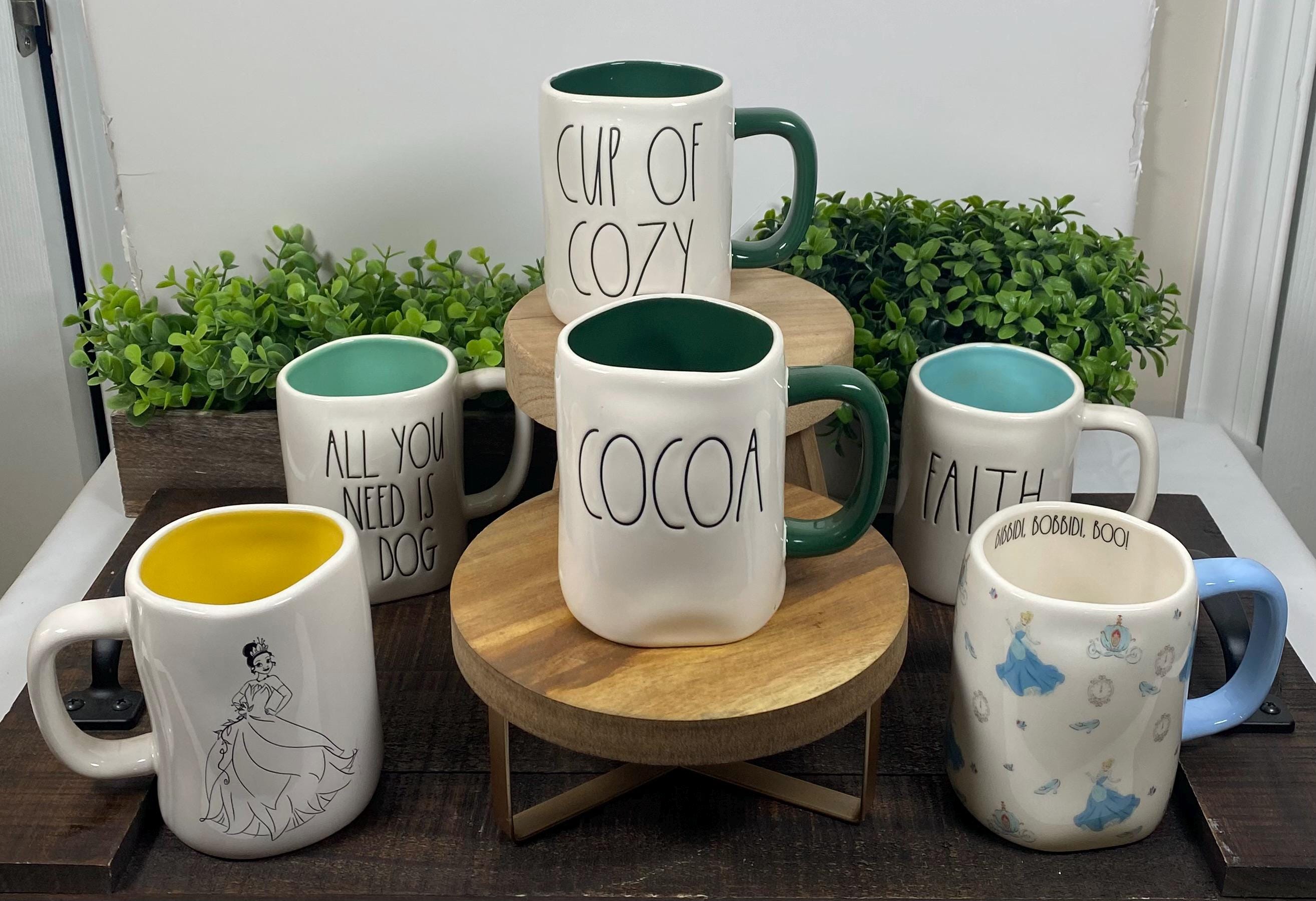 Rae Dunn Vintage Number canister set with number tray