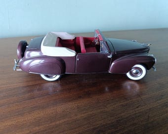 Franklin Mint Lincoln Continental model car scale 1/24 vintage rare rare