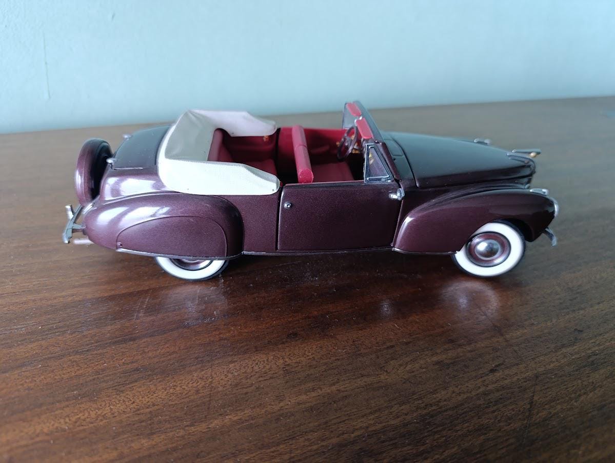 フランクリンミント リンカーンコンチネンタル モデルカー スケール 1 
