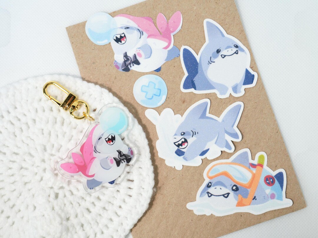 Invis Rivals Sticker Rivals Jeff Glitter Sticker Pack and Acrylic Charm/keychain - Etsy